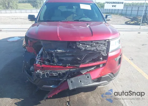 2018 Ford Explorer Xlt из США, поврежденный, VIN 1FM5K8D88JGB69749